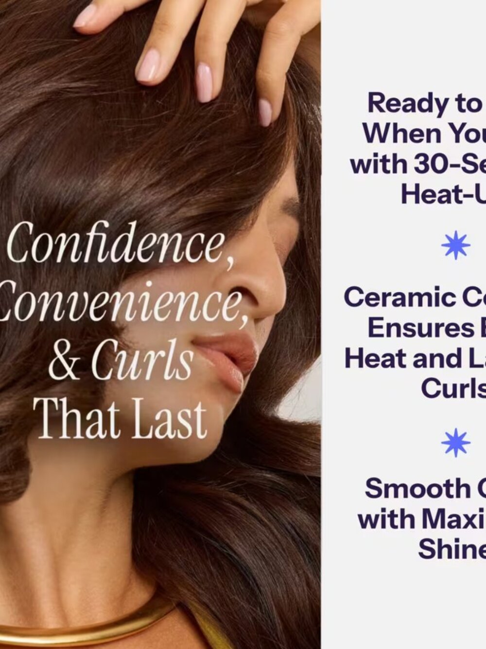 NEW (unboxed) - Hot Tools Nano Ceramic Salon 1 1/2" Curling Iron (1.5 inches) - Picture 2 of 3